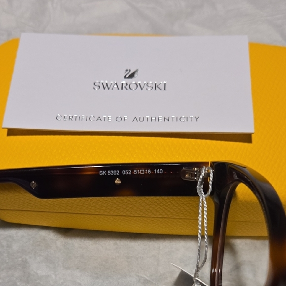 Swarovski Tortoiseshell Glasses Model SK 5392 052 main image 11